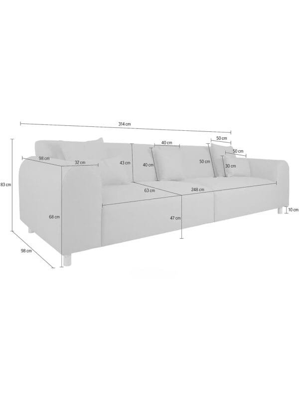 Didelė sofa Svennis