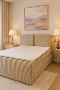 dvigulė lova 160x200 cm prestige, patalynės dėžės, čiužiniai, antčiužinis