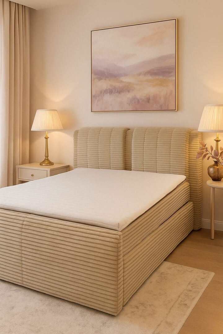 dvigulė lova 160x200 cm prestige, patalynės dėžės, čiužiniai, antčiužinis